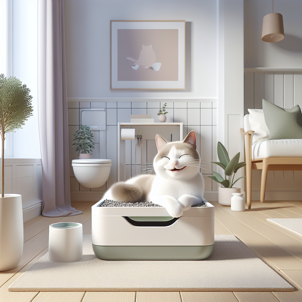 Chat gris griffant un griffoir en sisal à côté d'un canapé intact, illustrant une solution efficace pour préserver les meubles