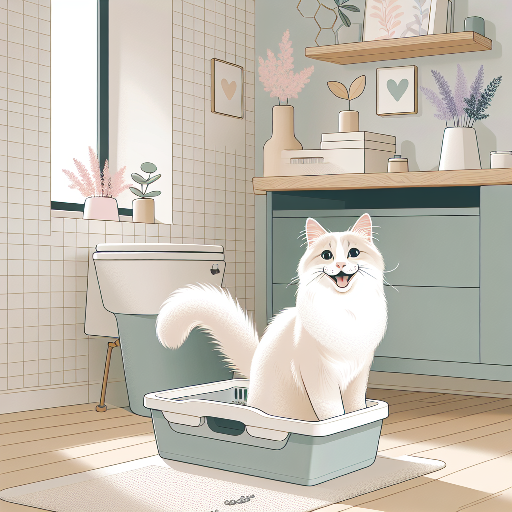 Chat tigré grognant légèrement, montrant son inconfort dans son environnement domestique