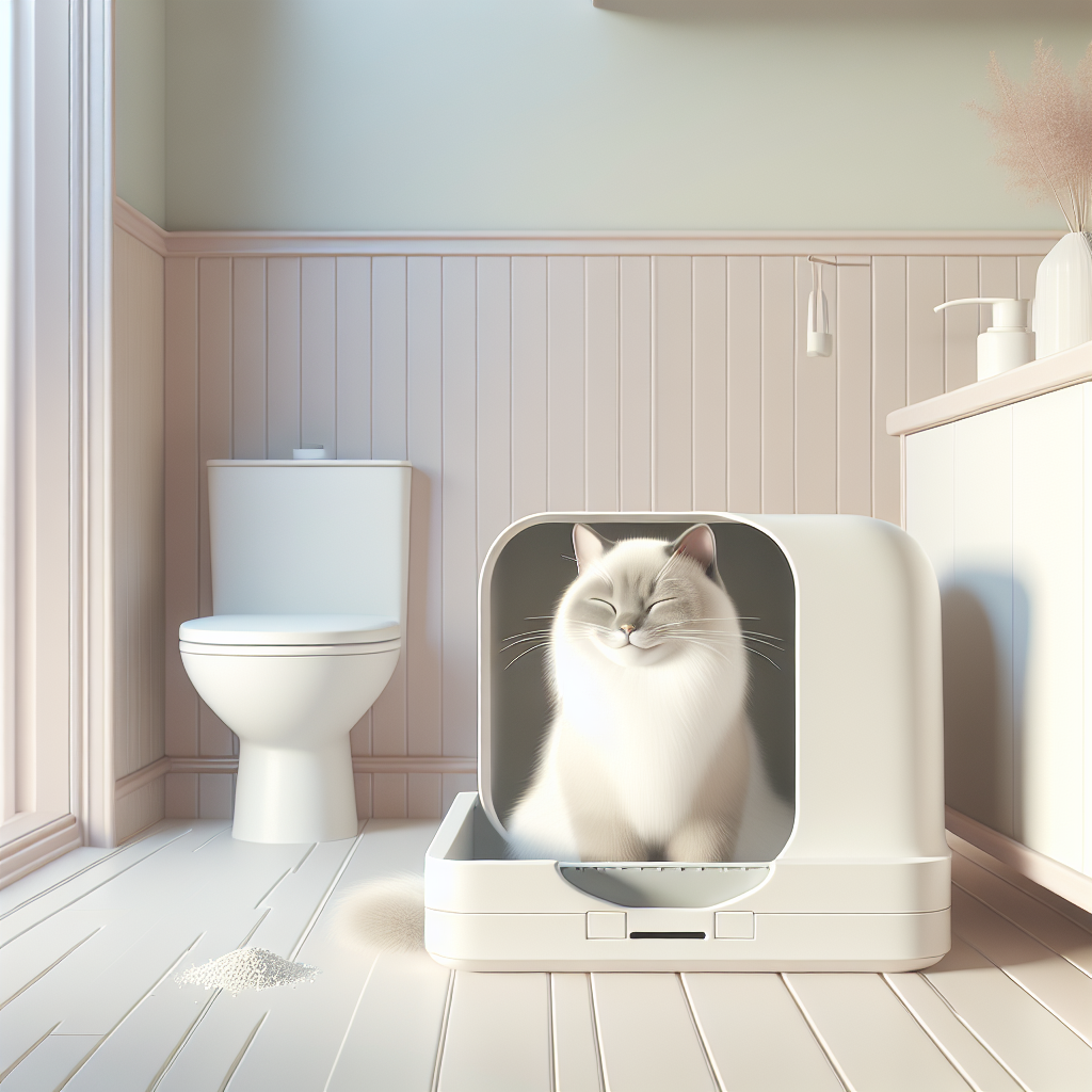 Chat détendu et serein allongé confortablement dans un environnement apaisant avec des coussins douillets