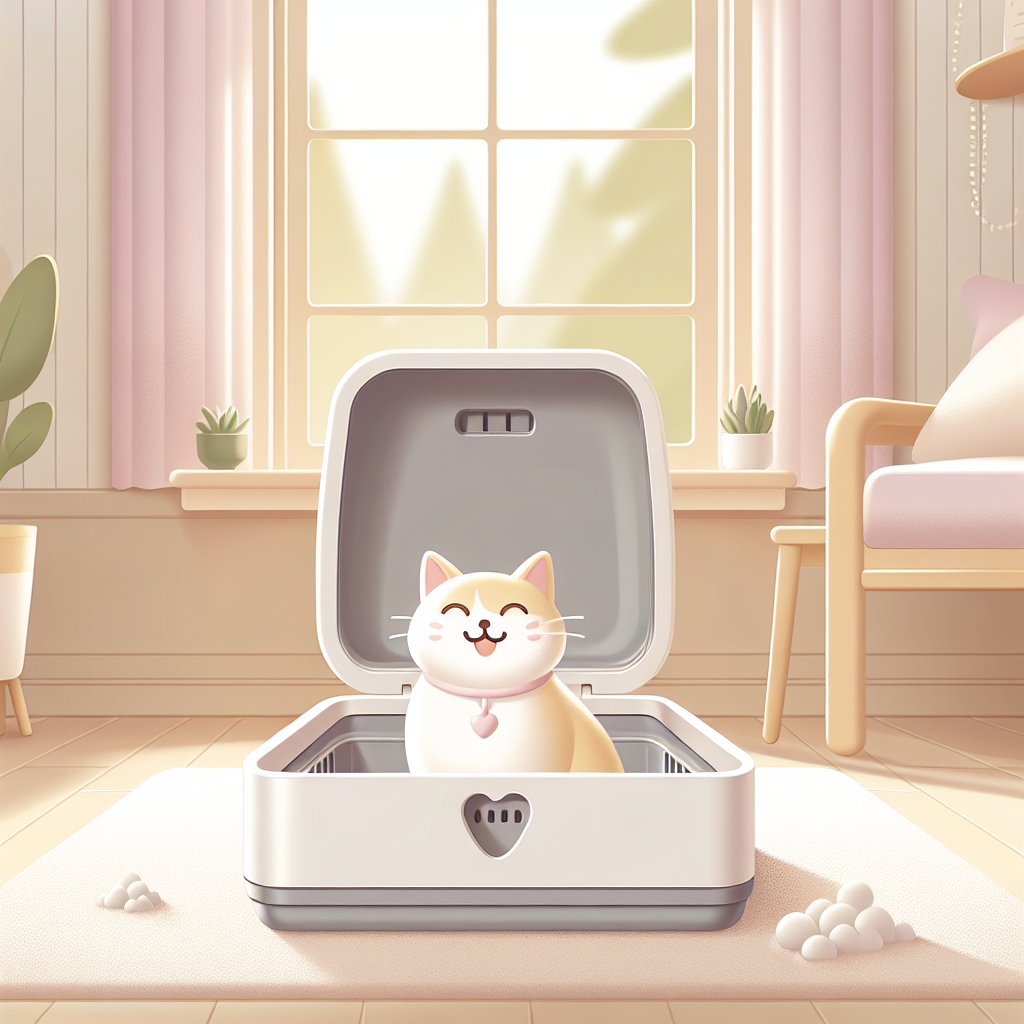 Comparaison entre différents types de bacs à litière couverts pour chats dans un intérieur moderne