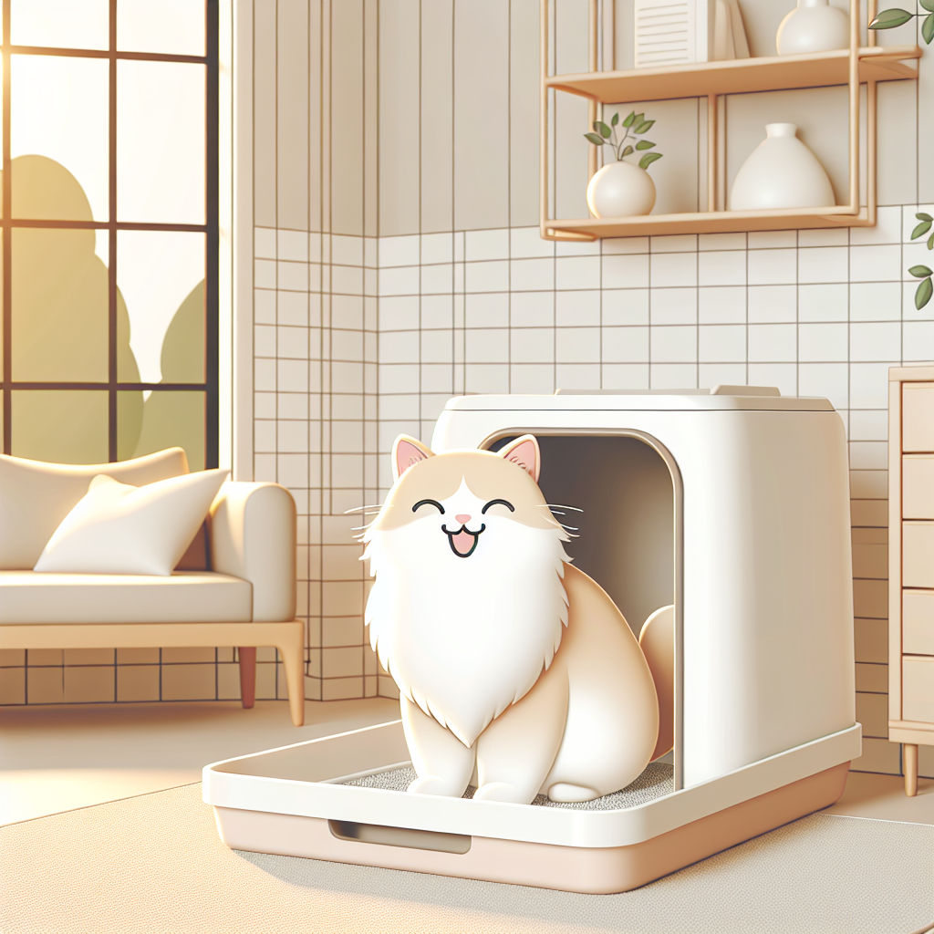 Chat tigré mangeant des croquettes sans céréales dans une gamelle moderne, avec des ingrédients naturels disposés autour