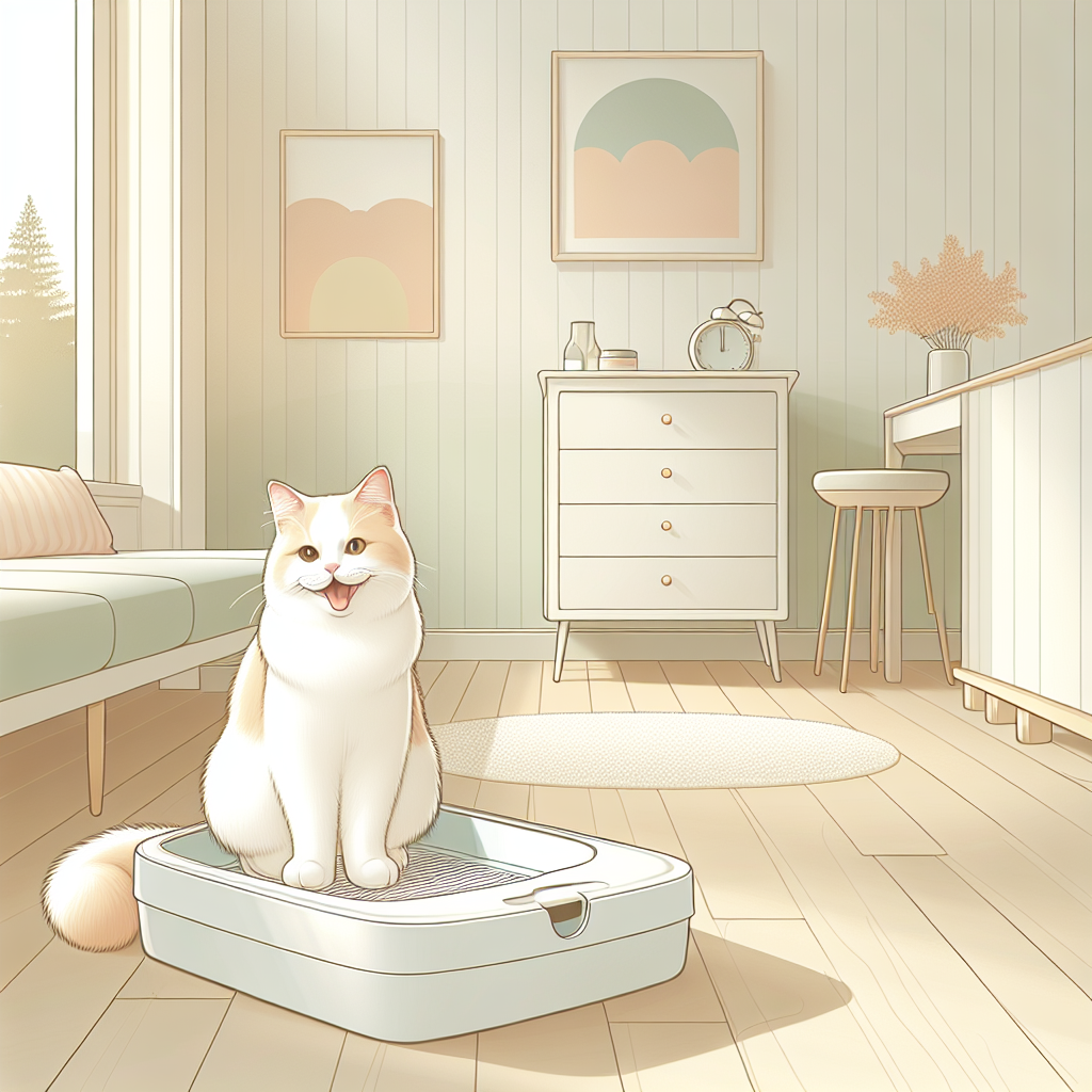 Chat tigré mangeant des croquettes haute protéine dans sa gamelle en céramique blanche