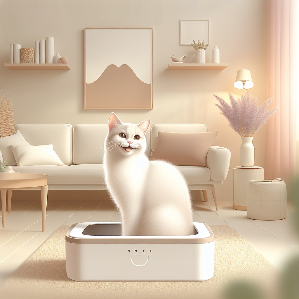 Chat tigré mangeant des croquettes haute protéine dans une gamelle moderne, avec un sac de croquettes premium visible en arrière-plan