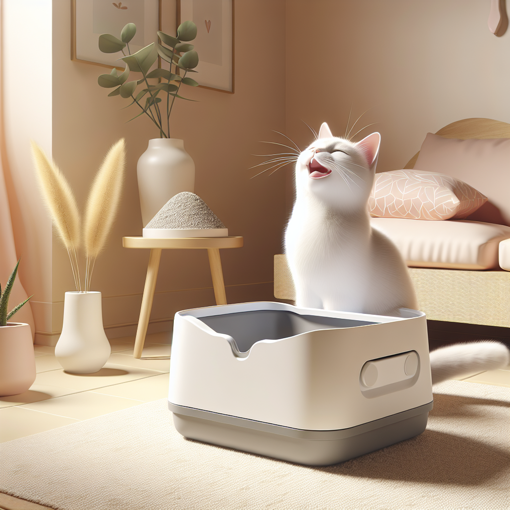 Chat senior tigré de 10 ans mangeant paisiblement ses croquettes adaptées dans une gamelle moderne