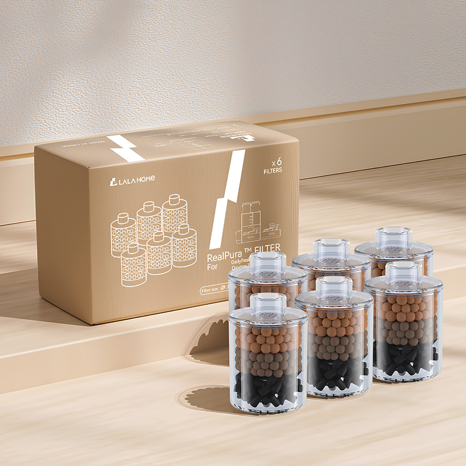 Kit de filtres RealPura™ fontaine DailyFresh (x6) filtration médicale