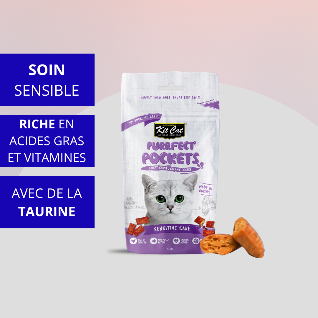 Kit Cat Purrfect Pockets - Soin sensible 60g