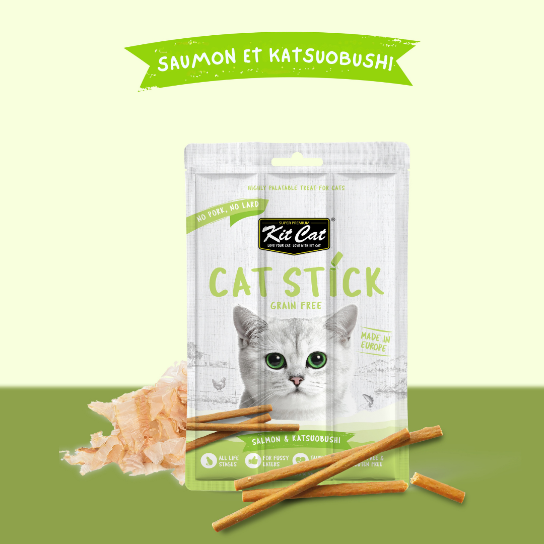 Kit Cat Cat Stick - Saumon & Katsuobushi 15g