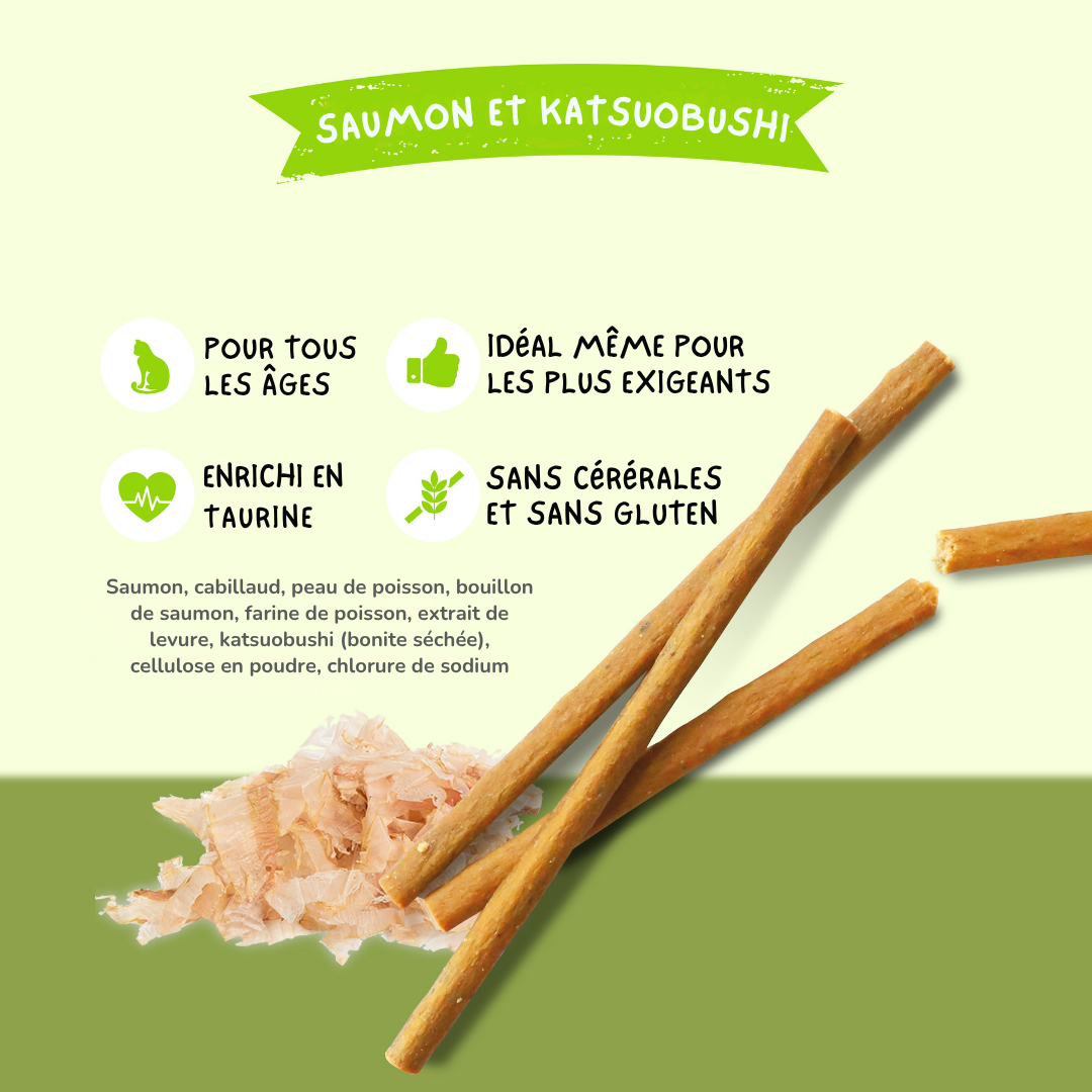 Kit Cat Cat Stick - Saumon & Katsuobushi 15g