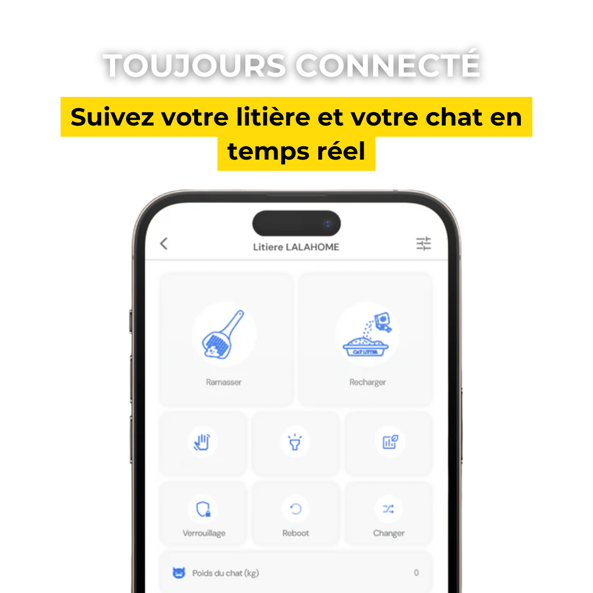 La seule litière 100% AUTOMATIQUE  – Lalahome