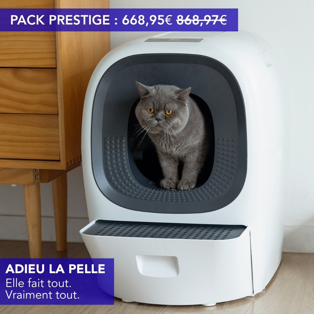 The only 100% AUTOMATIC litter box – LALAHOME