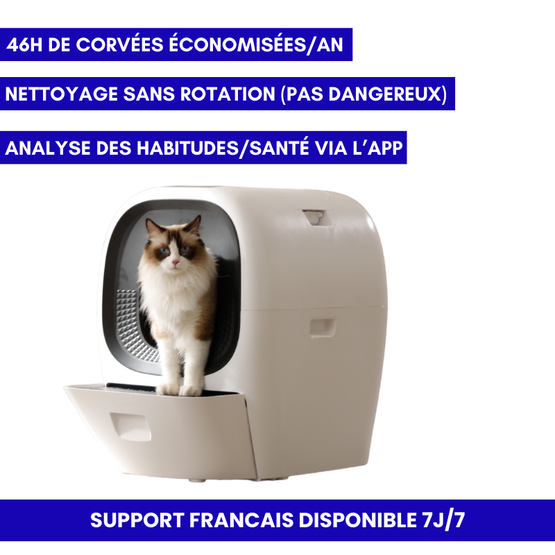 La seule litière 100% AUTOMATIQUE  – LALAHOME