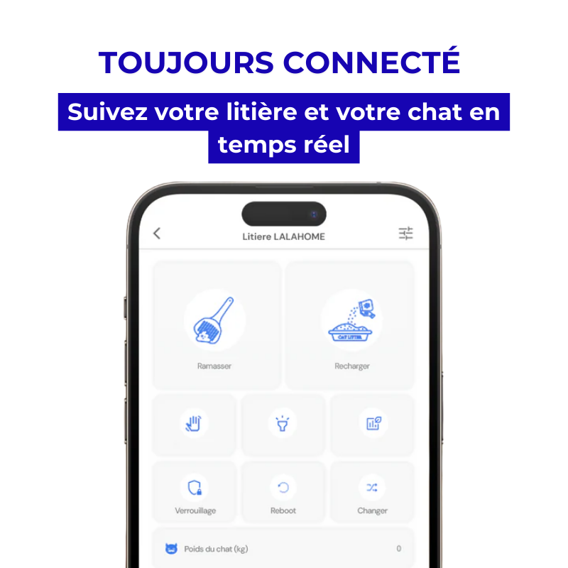 La seule litière 100% AUTOMATIQUE  – LALAHOME