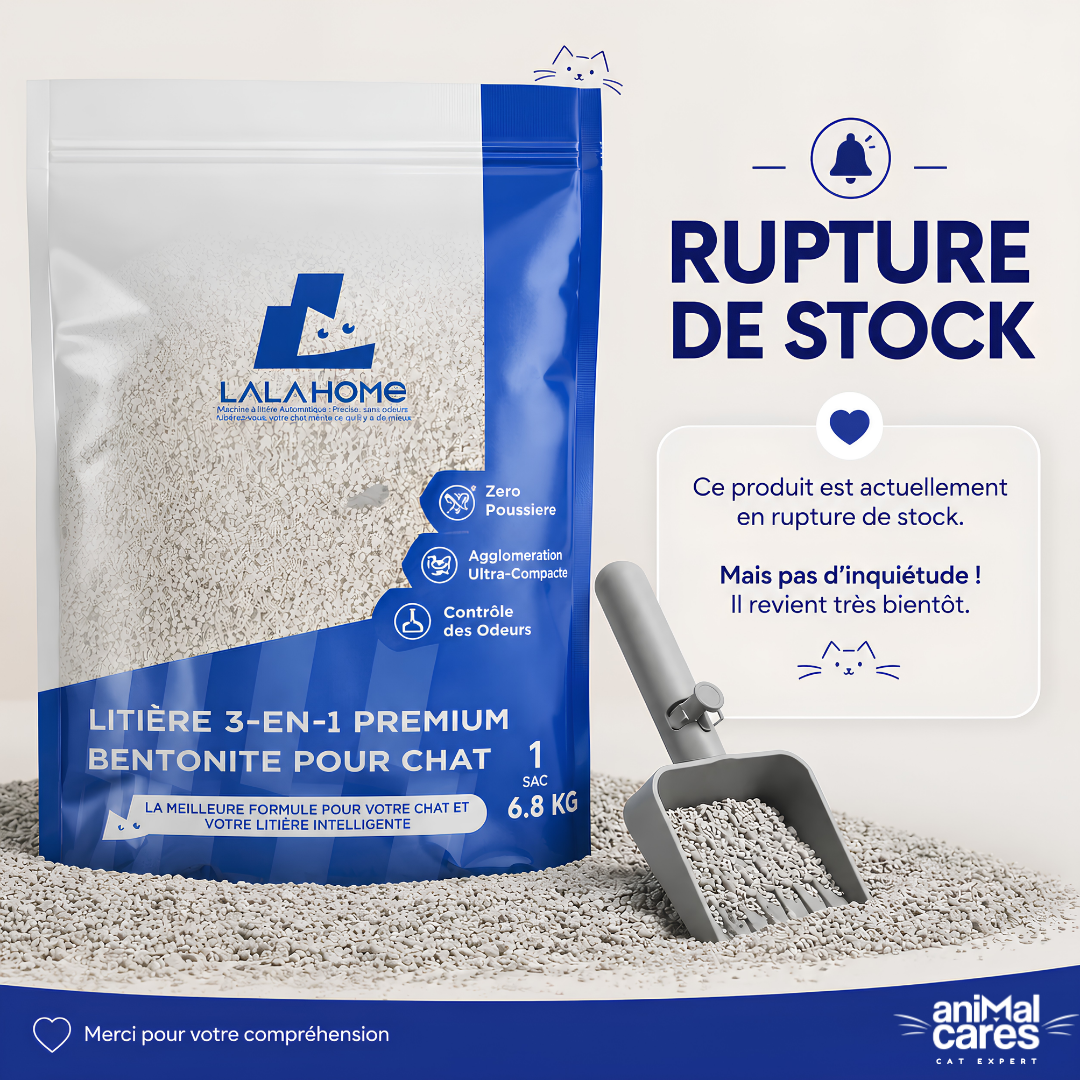 Litière 3-en-1 Premium Bentonite