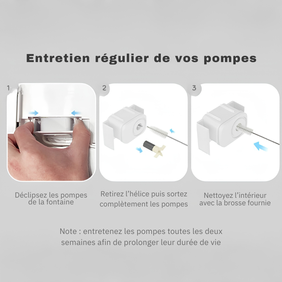 Kit pompes fontaine DailyFresh (x2)