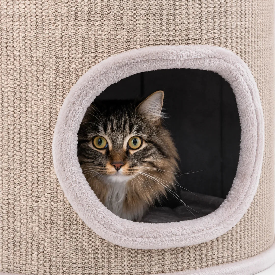 Arbre à chat Dome 110 - Cappuccino