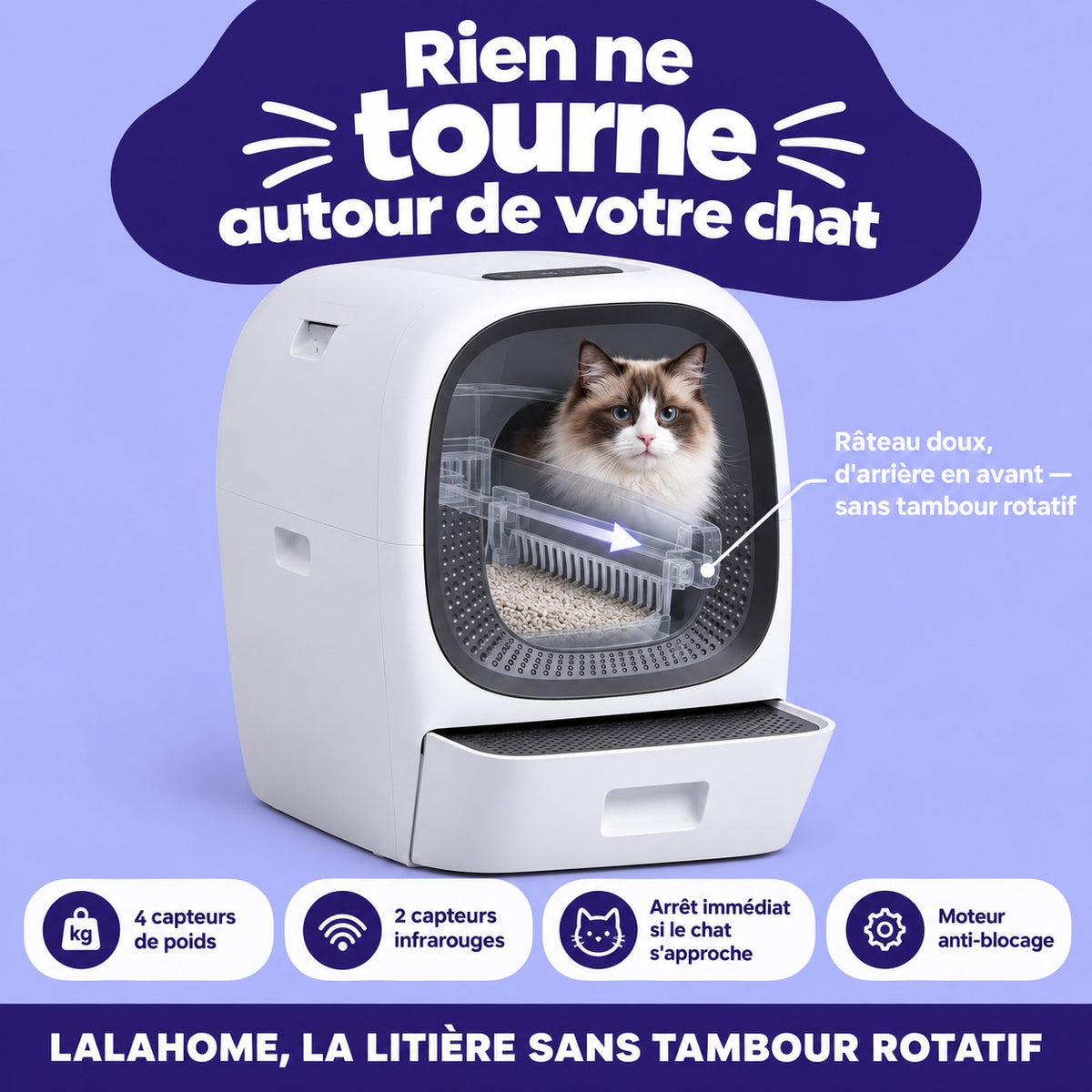 La primera caja de arena inteligente autorrecargable – Lalahome