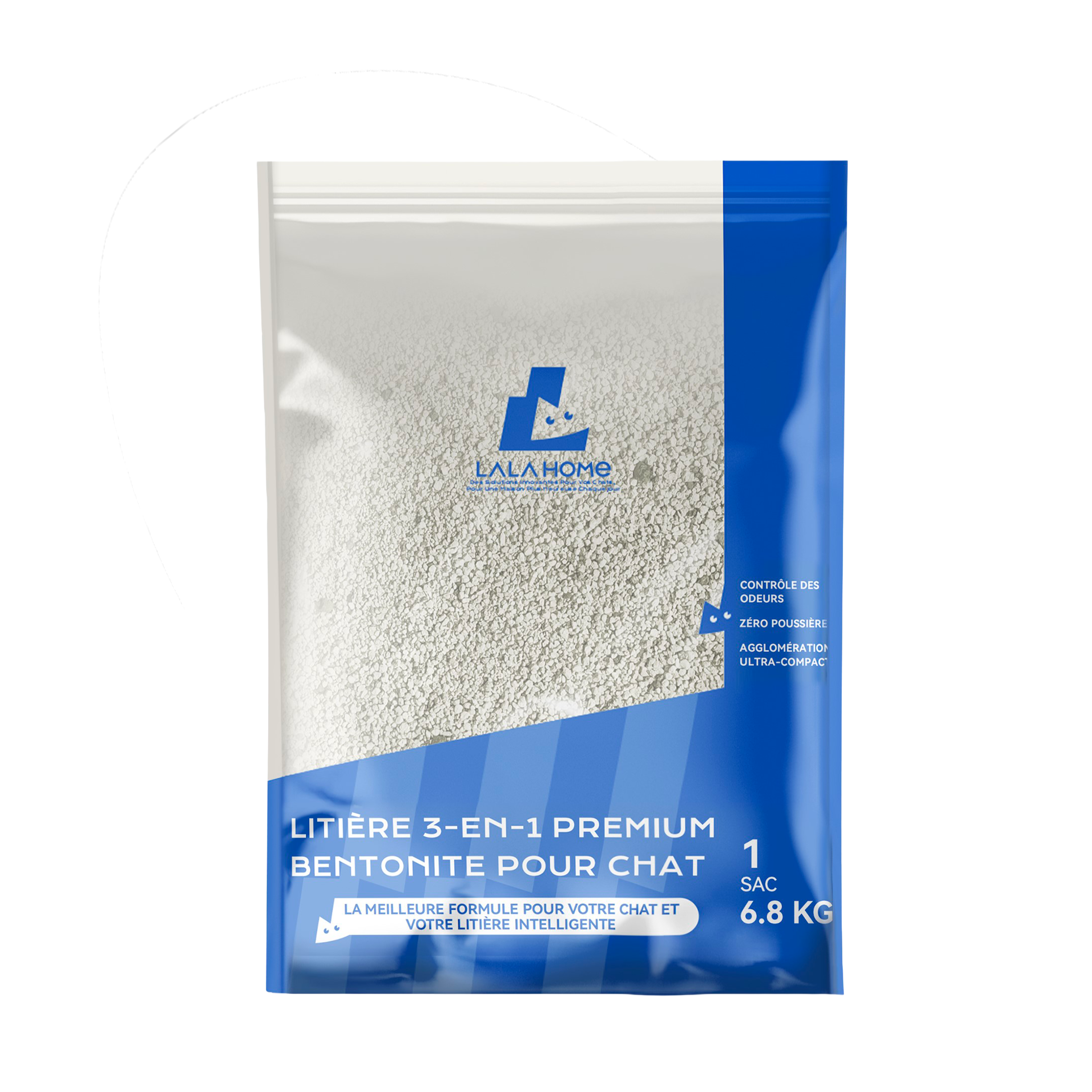 Litière 3-en-1 Premium Bentonite