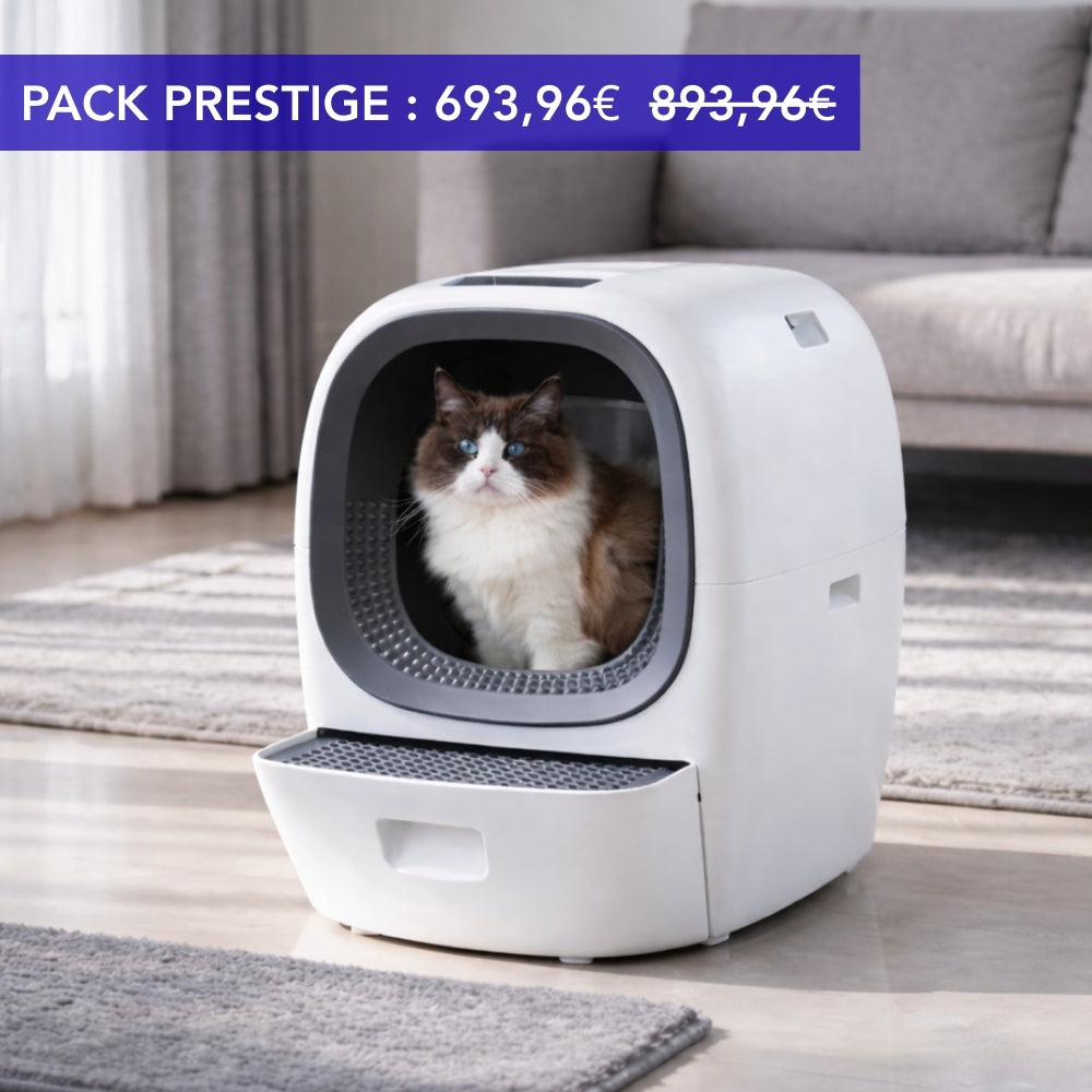 La seule litière 100% AUTOMATIQUE  – LALAHOME