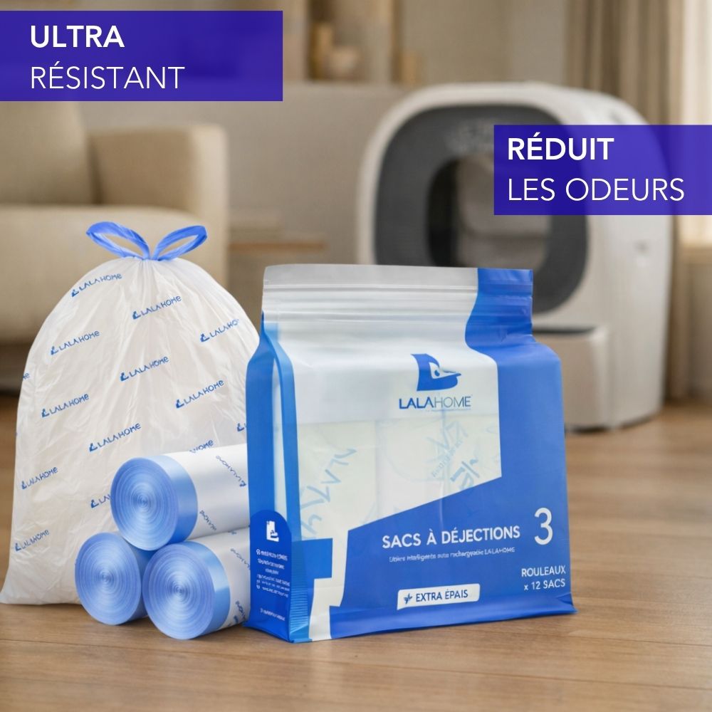 Sacs à déjections pour litière