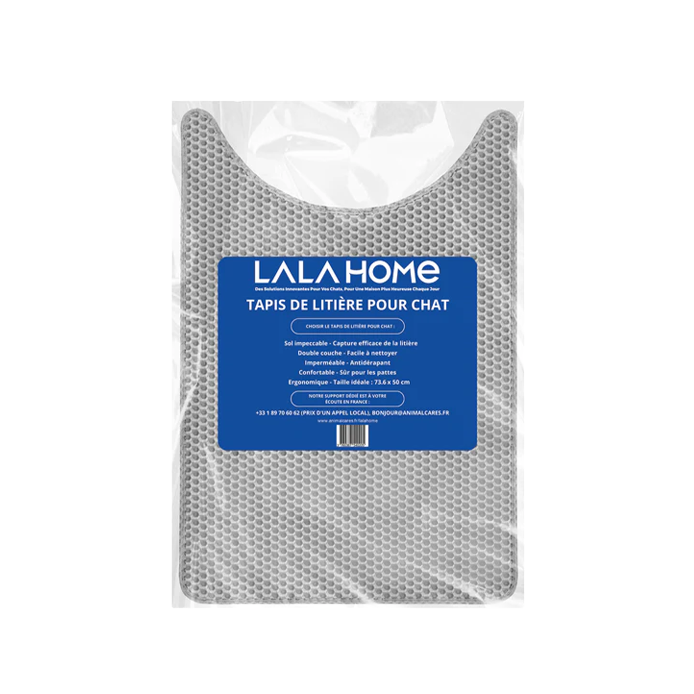 Tapis de litière innovant à double couche

Tapis de litière double couche Lalahome – doux et anti-projections