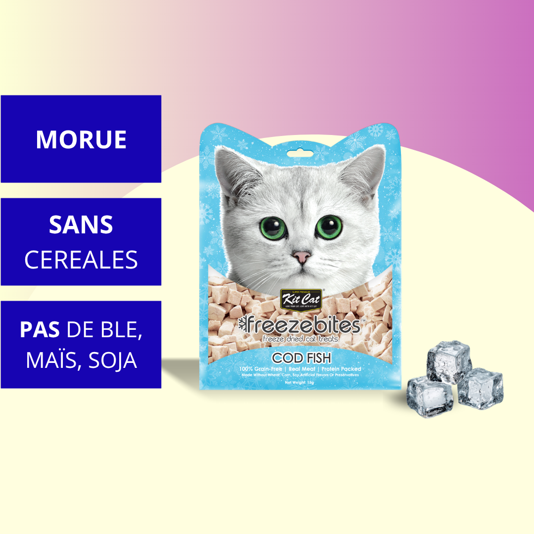 Kit Cat FreezeBites - Cod 15g