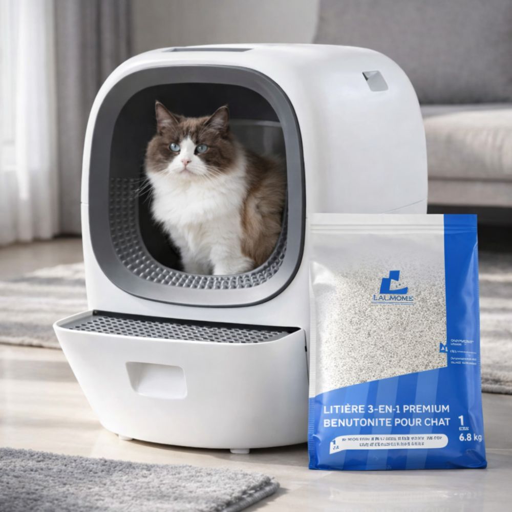 litière bentonite pour litière automatique