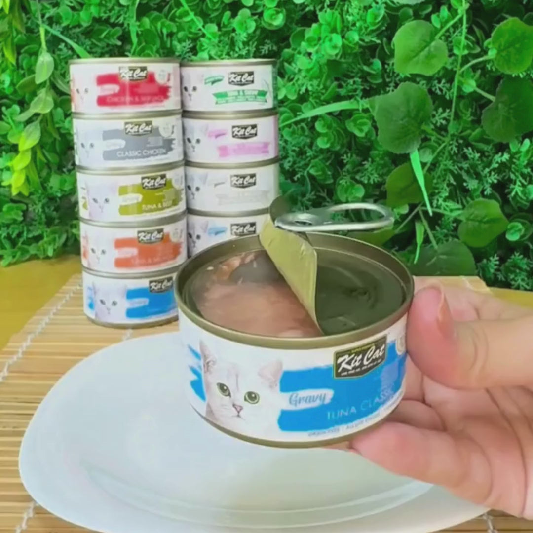 Kit Cat Gravy - Thon Classique 70g