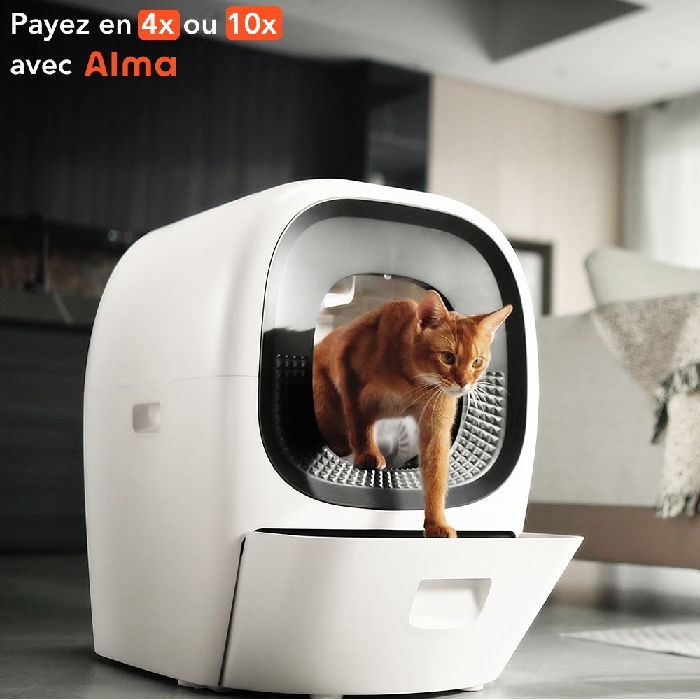 The only 100% AUTOMATIC litter box – LALAHOME