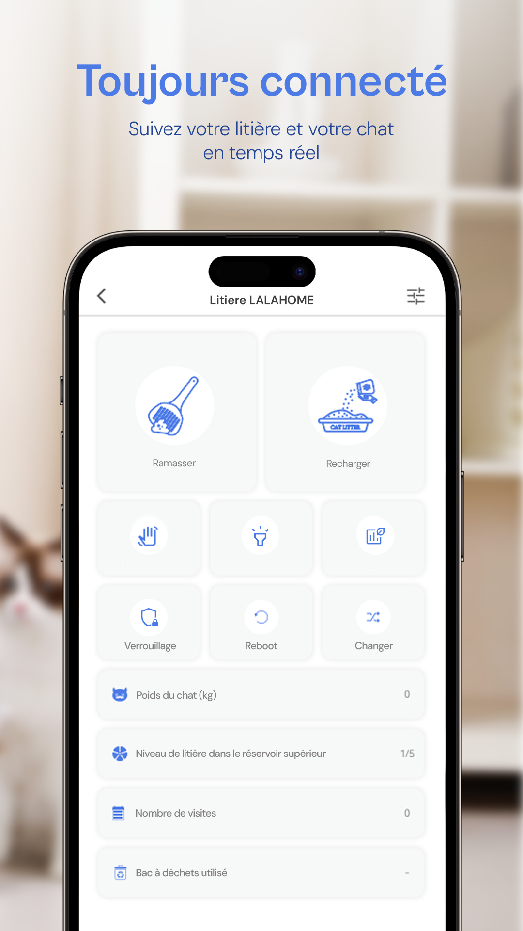 La première litière intelligente auto-rechargeable – Lalahome